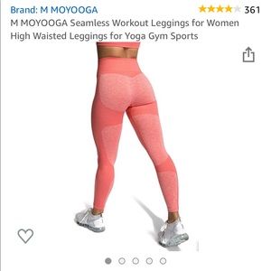 Amazon leggings - Coral
